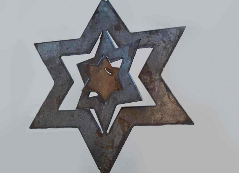 Stern aus Metall